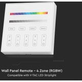 LED Stripverlichting - 4 Zone Wifi Controller - RGB+W - Wit
