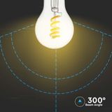 LED - Spiral Filament - Warm Wit - E27 - 4W - 300 Lumen