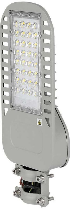 LED Slim Straatlantaarn - Samsung - IP65 - Grijs - 50W - 6850 Lumen - 6500K