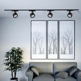 LED Tracklight - Zwart - 30W - Verstelbaar Licht