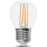 LEDXpr - G45 LED Filament Bulb - Warm Wit Licht - E27 - 6W - 800 Lumen