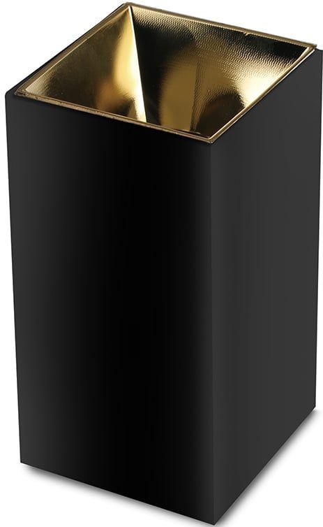 Lamp - GU10 Fitting - Zwart - Aluminium - Voor Binnengebruik