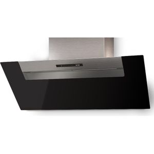 Berbel BKH 60 EG-2 zwart wand afzuigkap zwart, 60 cm. breed zuinig energieklasse A |