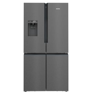 Siemens KF96DAXEA vrijstaande koelkast blacksteel zuinig energieklasse E | .