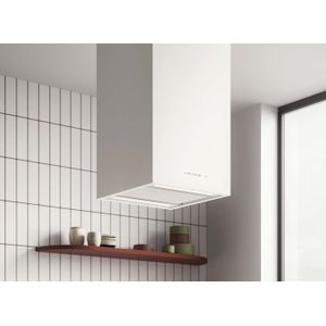 Falmec MIRAPLUS40E3W eiland afzuigkap wit randafzuiging, 40 cm. breed zuinig energieklasse B | .