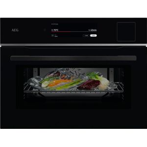 AEG TP9SK821B inbouw combi-stoomoven zwart zuinig energieklasse A++ | .