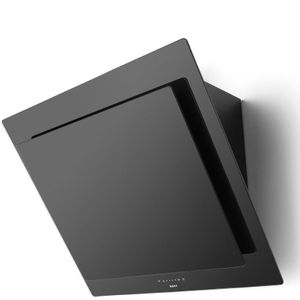 Novy 7856 wand afzuigkap zwart, 75 cm. breed zuinig energieklasse A+ | .