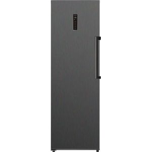 Frilec BREMEN295-NF-H-040DDI vrieskast - vrijstaande vriezer kleur zwart 185 cm. hoog, No-Frost zuinig energieklasse D