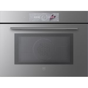 V-ZUG CombiMiwell V4000 45 platinum inbouw oven met magnetron platinum glas | .