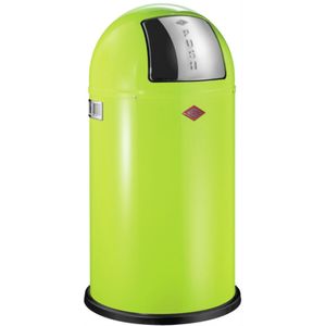 Wesco Pushboy, limegreen 8012560 afvalbak groen | .