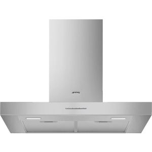 Smeg KBT700XE - Schouwkap Zilver