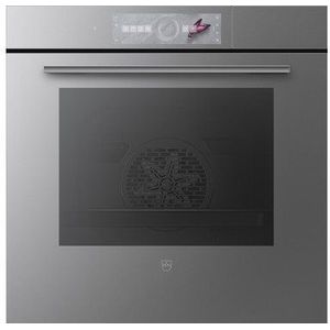 V-ZUG CombairSteamer V6000 60 platinum inbouw combi-stoomoven platinum glas zuinig energieklasse A+ | .