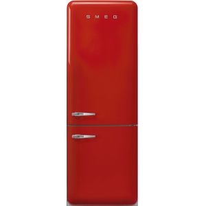 Smeg FAB38RRD6 retro jaren 50 koelkast rood, No-Frost | .