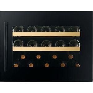 Dunavox DVP-19.50B wijnkoelkast inbouwkoelkast, nis hoogte 45 cm, zuinig energieklasse F | .