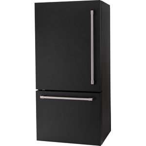 ioMabe ICO19JSPR L 8BM Amerikaanse koelkast mat zwart met icemaker voor ijsblokjes, No-Frost | .