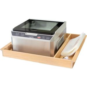 CASO VacuChef 40 &amp Hettich Profi Plus inbouw vacumeerlade zwart | .