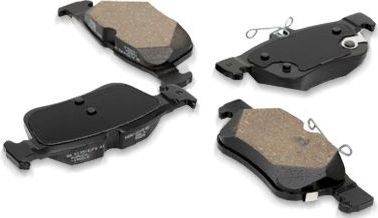 Mercedes-Benz - Remblokkenset - Schijfrem - ATE - 155,1 mm breedte - Inclusief Slijtageindicator