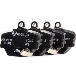 ATE - Remblokkenset - Set Assen - Vooras - Met Akoestische Slijtagewaarschuwing