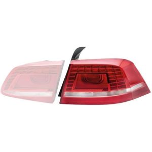Volkswagen - Hella 2SK 010 744-041 - Achterlicht - Rood - Rechts