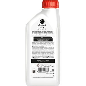 CASTROL Motorolie RENAULT,HYUNDAI,TOYOTA 160A0E Olie