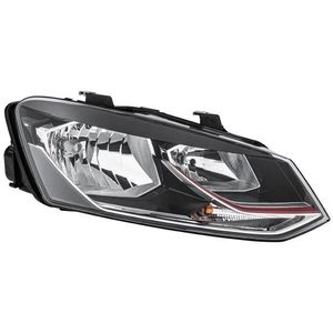 Volkswagen - Hella 1EB 012 034-061 - Koplamp - Rechts - Halogeen - Met Navigatielicht
