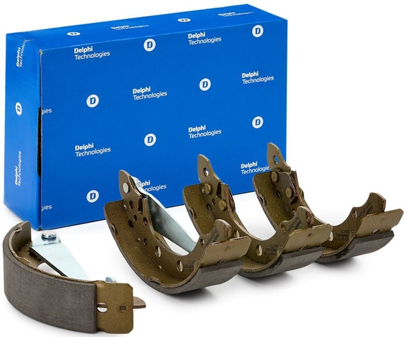 DELPHI - Remschoenen Set - Remschoenen - V.A.G. - Voor Achteras en Vooras