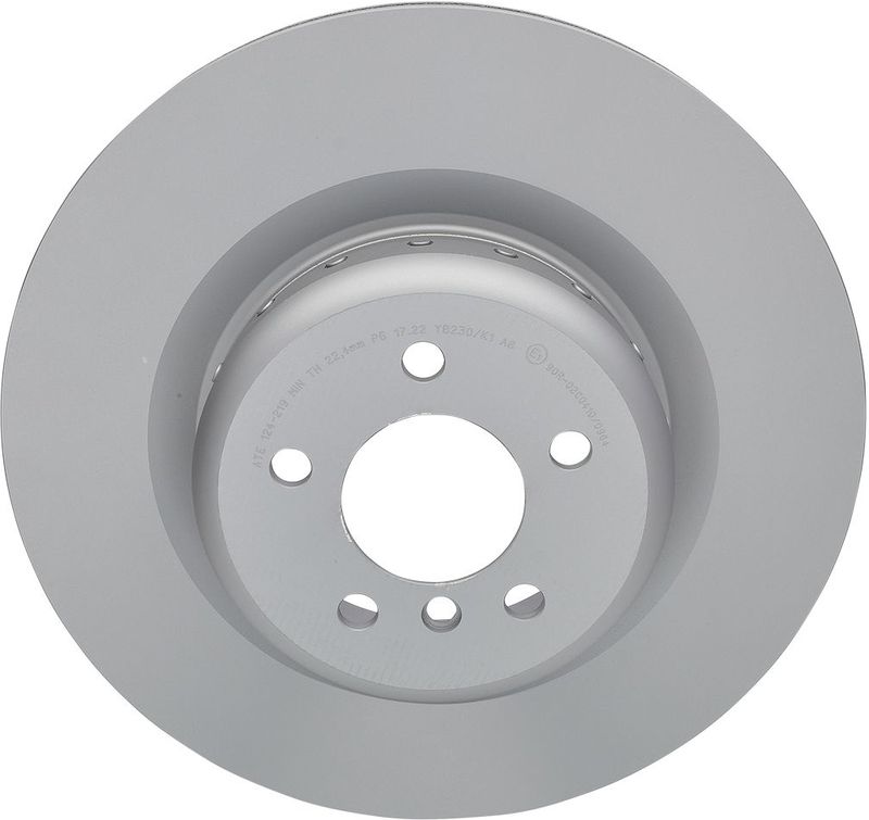 Ate - 24.0124-0219.2 - Remschijf - Geventileerd - Buitendiameter 385 mm - Hoogte 78,5 mm