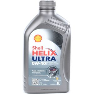 SHELL - Helix Ultra - Motorolie - 0W-40 - 1 liter - API SP, ACEA A3/B4