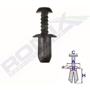 ROMIX Clip BMW,MINI C70427 51168197908