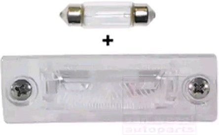 VanWezel 5857920 - Kentekenplaatverlichting - Compatibel met Skoda Superb tot 2008
