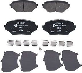 Remblokken Set - Mazda Ate 13.0460-5761.2 - Set van 4 Remblokken per As - Voor