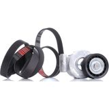 GATES Poly-V-riem set FORD,VOLVO K016PK1305 5PK705SF,6PK1305,T38318 Multiriemset 9487168,2110247,ME3M5Q6D361AA