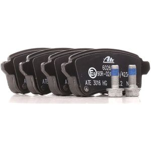 ATE - Remblokkenset - Achteras - 13.0460-2624.2 - Voor Voertuigen Met Elektrische Handrem