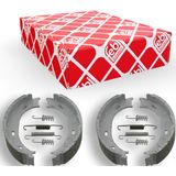 FEBI BILSTEIN Handrem MERCEDES-BENZ 23193 A9014200320,5103792AA,0034201420 Remschoenset, parkeerrem A0034201420,A9014200520,05103792AA,0024205820