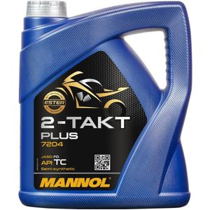 MANNOL - 2-Takt Plus - Motorolie - 4 Liter - API TC, JASO FD
