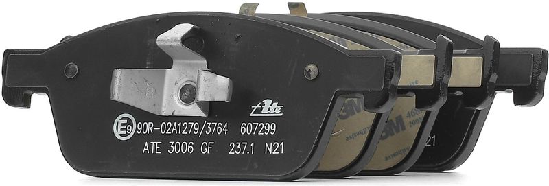 ATE - Remblokkenset - Vooras - 180,1 mm - 65,5 mm - 18,4 mm