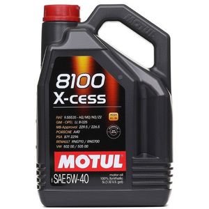 MOTUL 8100 X-cess - Motorolie - 5W-40 - 5 liter
