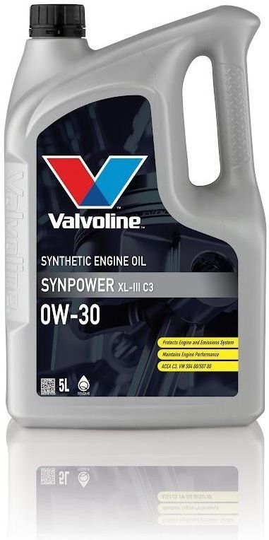 Valvoline - SynPower XL-III C3 - Motorolie - 5 liter - Viscositeit 0W-30