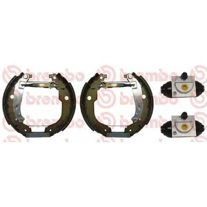 BREMBO Remschijf, trommelrem PEUGEOT,CITROËN,DS K 61 086 424244,424220