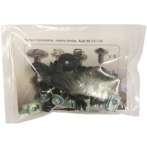 ROMIX Bevestigingselement, motorafdekking AUDI 90223