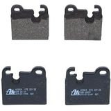 Ate - Remblokken Set - Achter - Voor BMW - 4 Remblokken per As - 55,8 mm Breedte - 53,1 mm Hoogte - 15 mm Dikte