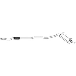 VEGAZ Einddemper FIAT FTS-362 55191581,8671014899 Uitlaat,Uitlaatdemper,Achterdemper,Uitlaat demper,Uitlaatsysteem,Knaldemper