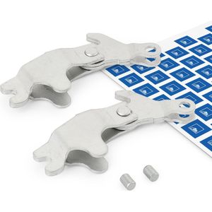 ATE Toebehoren, parkeerremschoen BMW 03.0137-9708.2 34411100640,34416868624