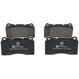 Remblokken Set - Renault, Volvo - 4 Remblokken per As - BREMBO