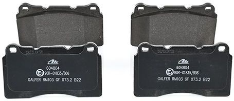 Remblokken Set - Renault, Volvo - 4 Remblokken per As - BREMBO