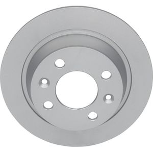 Saab - Remschijf - Achter - 258 mm - Massief - 4 gaten