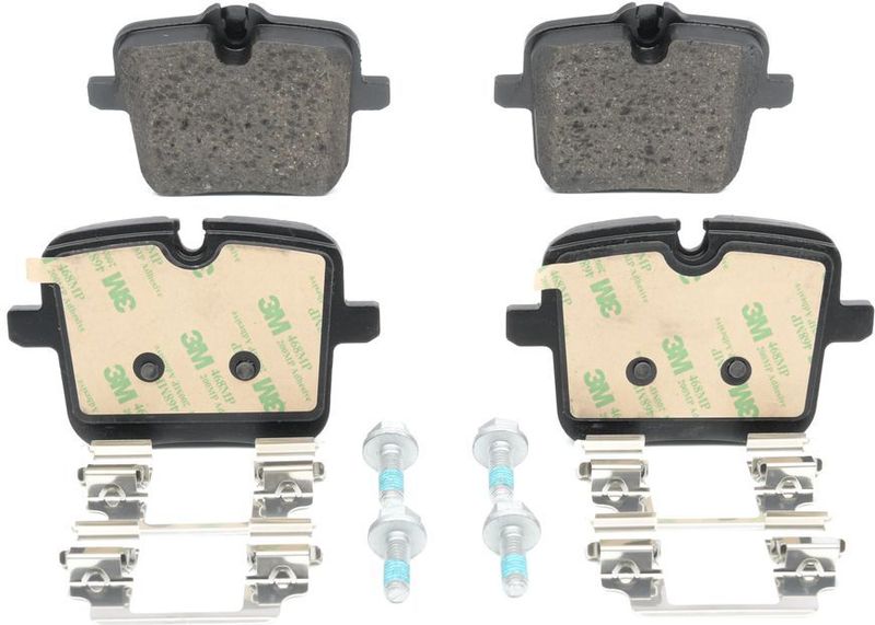 ATE - Remblokkenset - Voor BMW - Achteras - Met Toebehoren - Slijtageindicator Voorbereid