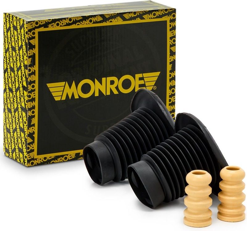 Monroe - Aanslagrubber Met Stofkap - Vooras - Set van 2