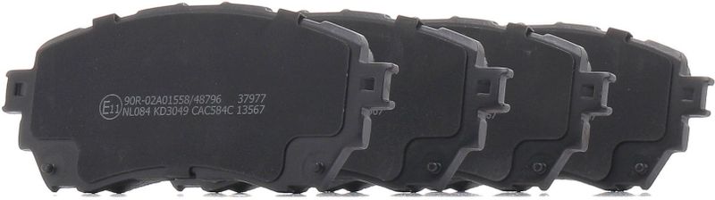 A.B.S. Remblokkenset MAZDA 37977 GHY13328Z,GHY13328Z9C,GHY93328ZB GHY93328ZC,GMY53328Z,G4YA3328Z,G4YA3328ZA,GBYT3328Z