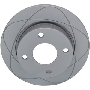 ATE - PowerDisc - Remschijf - Vooras - Gecoat - Buitendiameter 240 mm - Voor voertuigen zonder ABS